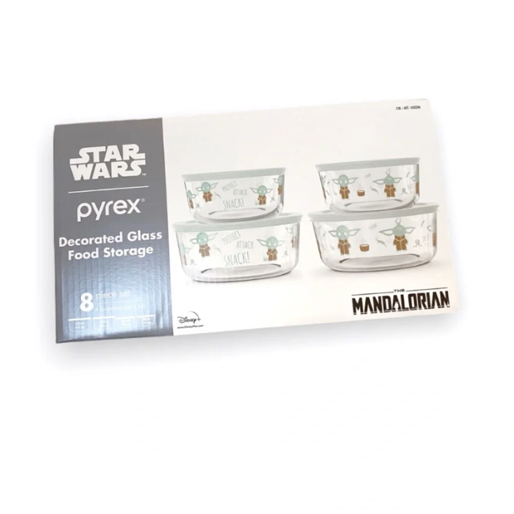 Pyrex Star Wars The Mandalorian Child Baby‎ Yoda
